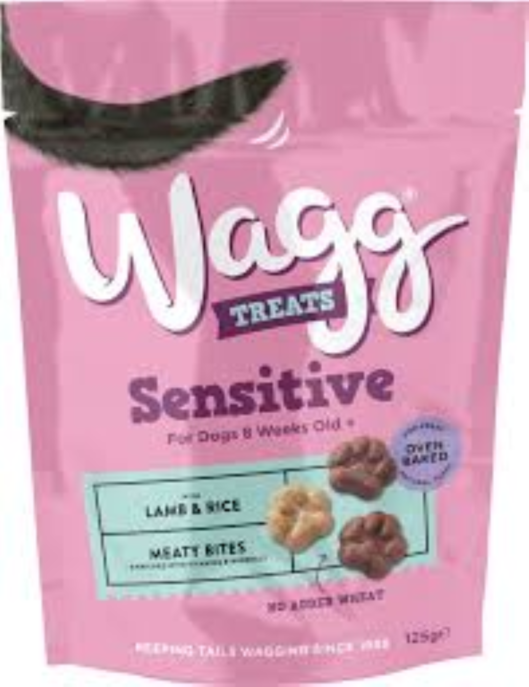 WAGG DOG TREATS SENSITIVE 125G